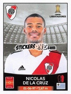 Sticker Nicolás de la Cruz - Conmebol Copa Libertadores 2023
 - Panini