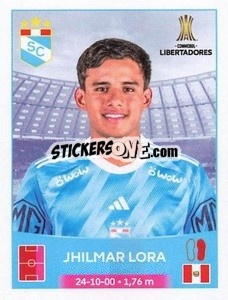 Figurina Jhilmar Lora - Conmebol Copa Libertadores 2023
 - Panini
