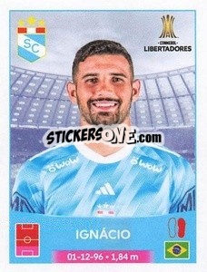 Cromo Ignácio - Conmebol Copa Libertadores 2023
 - Panini