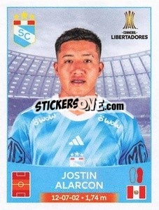 Sticker Jostin Alarcón - Conmebol Copa Libertadores 2023
 - Panini