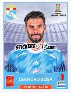 Cromo Leandro Sosa