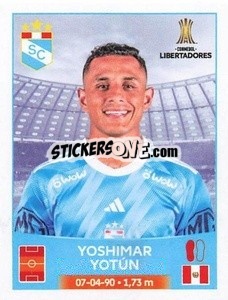 Cromo Yoshimar Yotún