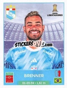 Sticker Brenner - Conmebol Copa Libertadores 2023 n. 253 - Panini