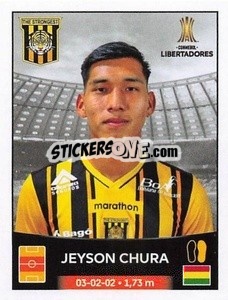Sticker Jeyson Chura - Conmebol Copa Libertadores 2023
 - Panini