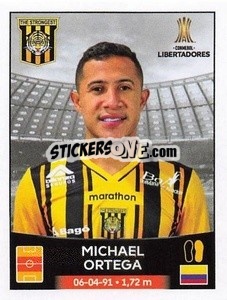 Sticker Michael Ortega - Conmebol Copa Libertadores 2023
 - Panini
