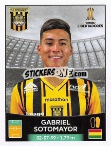 Figurina Gabriel Sotomayor - Conmebol Copa Libertadores 2023
 - Panini