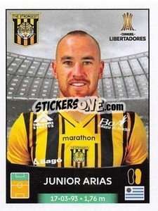 Sticker Junior Arias - Conmebol Copa Libertadores 2023 n. 269 - Panini