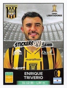 Sticker Enrique Triverio - Conmebol Copa Libertadores 2023
 - Panini