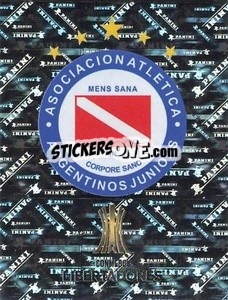 Sticker Argentinos Juniors Team Logo - Conmebol Copa Libertadores 2023 n. 273 - Panini