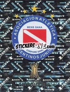 Cromo Argentinos Juniors Team Logo - Conmebol Copa Libertadores 2023
 - Panini