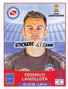 Figurina Federico Lanzillota - Conmebol Copa Libertadores 2023
 - Panini