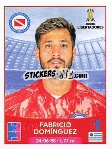 Figurina Fabricio Domínguez - Conmebol Copa Libertadores 2023
 - Panini