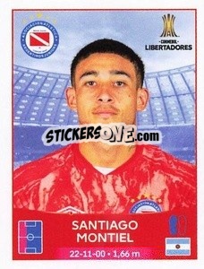 Figurina Santiago Montiel - Conmebol Copa Libertadores 2023
 - Panini