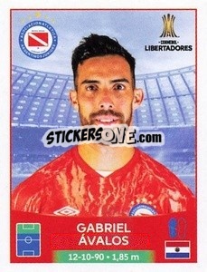 Figurina Gabriel Ávalos - Conmebol Copa Libertadores 2023
 - Panini