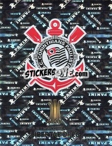 Sticker Corinthians Team Logo - Conmebol Copa Libertadores 2023 n. 290 - Panini