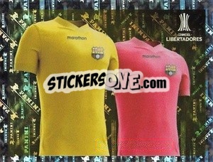 Sticker Barcelona S.C. Jersey 1 and 2 - Conmebol Copa Libertadores 2023 n. 144 - Panini