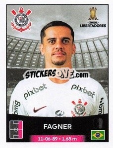 Sticker Fagner - Conmebol Copa Libertadores 2023 n. 292 - Panini