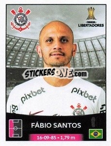 Sticker Fábio Santos - Conmebol Copa Libertadores 2023
 - Panini