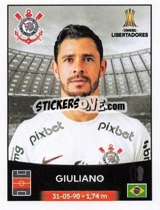 Sticker Giuliano - Conmebol Copa Libertadores 2023
 - Panini