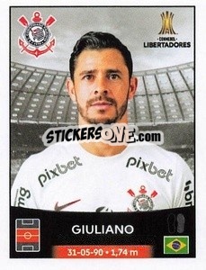Sticker Giuliano - Conmebol Copa Libertadores 2023 n. 299 - Panini