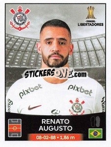 Sticker Renato Augusto - Conmebol Copa Libertadores 2023
 - Panini
