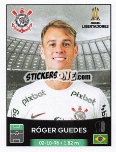 Sticker Róger Guedes - Conmebol Copa Libertadores 2023 n. 304 - Panini