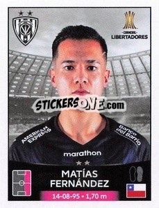 Sticker Matías Fernández - Conmebol Copa Libertadores 2023
 - Panini