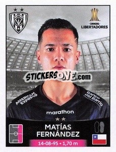 Sticker Matías Fernández - Conmebol Copa Libertadores 2023 n. 309 - Panini
