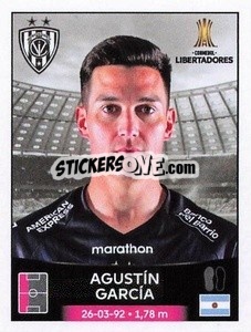Sticker Agustín García Basso - Conmebol Copa Libertadores 2023 n. 312 - Panini