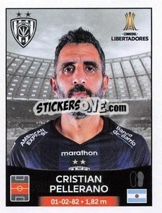Sticker Cristian Pellerano - Conmebol Copa Libertadores 2023
 - Panini