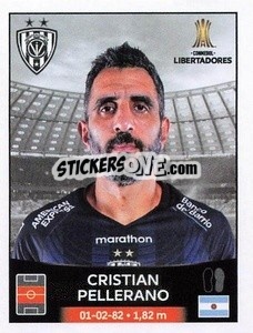 Sticker Cristian Pellerano - Conmebol Copa Libertadores 2023 n. 315 - Panini