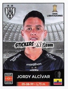 Sticker Jordy Alcívar - Conmebol Copa Libertadores 2023
 - Panini