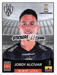 Figurina Jordy Alcívar - Conmebol Copa Libertadores 2023
 - Panini