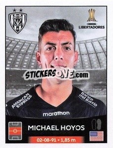 Sticker Michael Hoyos - Conmebol Copa Libertadores 2023 n. 318 - Panini