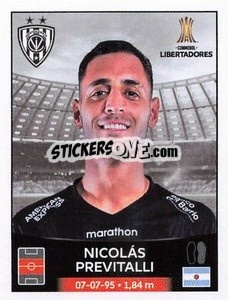 Cromo Nicolás Previtali - Conmebol Copa Libertadores 2023
 - Panini