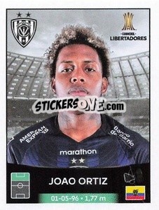 Sticker Joao Ortiz - Conmebol Copa Libertadores 2023
 - Panini