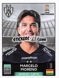 Sticker Marcelo Moreno - Conmebol Copa Libertadores 2023 n. 323 - Panini