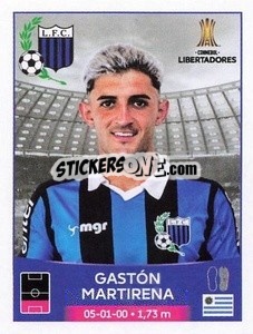 Cromo Gastón Martirena - Conmebol Copa Libertadores 2023 n. 327 - Panini