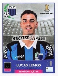 Cromo Lucas Lemos - Conmebol Copa Libertadores 2023 n. 329 - Panini