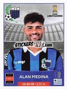 Sticker Alan Medina - Conmebol Copa Libertadores 2023 n. 330 - Panini