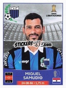 Figurina Miguel Samudio - Conmebol Copa Libertadores 2023
 - Panini