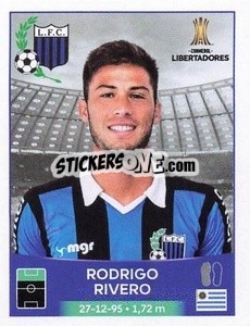 Sticker Rodrigo Rivero - Conmebol Copa Libertadores 2023
 - Panini
