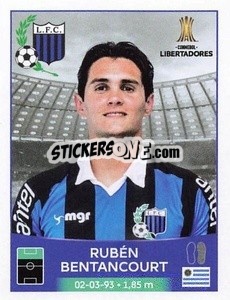 Sticker Rubén Bentancourt - Conmebol Copa Libertadores 2023
 - Panini