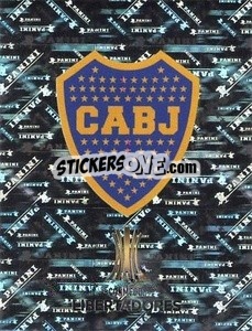 Sticker Boca Juniors Team Logo - Conmebol Copa Libertadores 2023 n. 341 - Panini