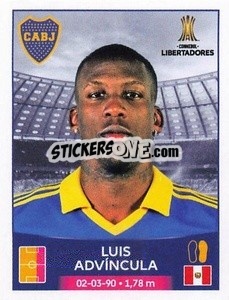 Sticker Luis Advíncula - Conmebol Copa Libertadores 2023
 - Panini