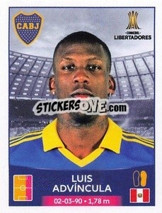 Sticker Luis Advíncula - Conmebol Copa Libertadores 2023 n. 343 - Panini