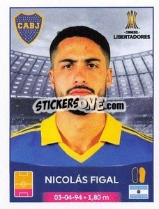Sticker Nicolás Figal - Conmebol Copa Libertadores 2023 n. 346 - Panini