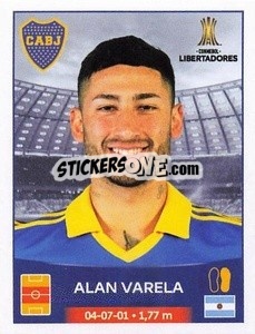 Sticker Alan Varela - Conmebol Copa Libertadores 2023
 - Panini