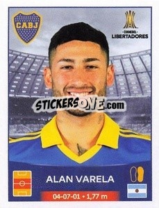 Sticker Alan Varela - Conmebol Copa Libertadores 2023 n. 350 - Panini