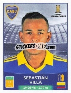 Sticker Sebastián Villa